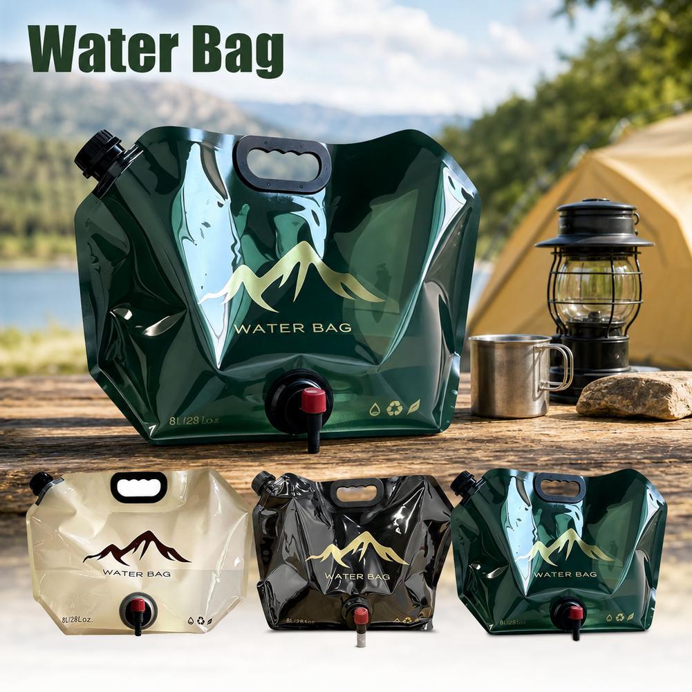 Camping Cooking Bag - Przenośny Zewnętrzny Zbiornik na Wodę 8L