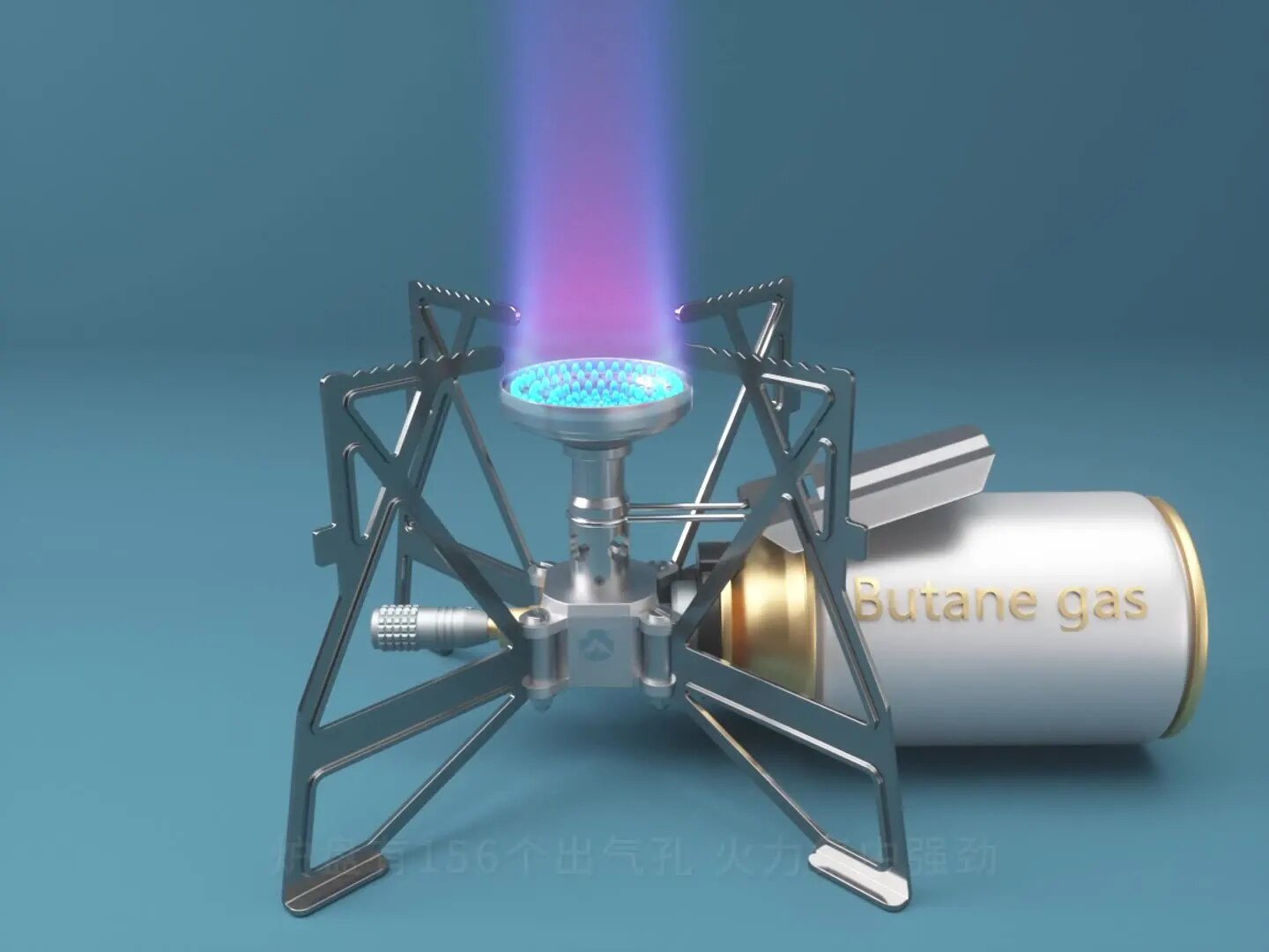 Camping Cooking Gas Stove Portable Tool - Kuchenka Gazowa CAMPINGMOON XD-3-NE Motylkowa Kempingowa