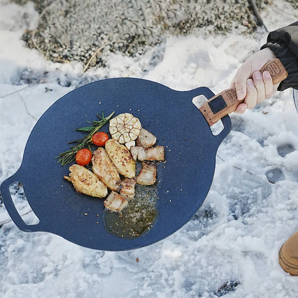 Camping Cooking Set Detachable Handle - 1 szt. Uchwyt do patelni grillowej