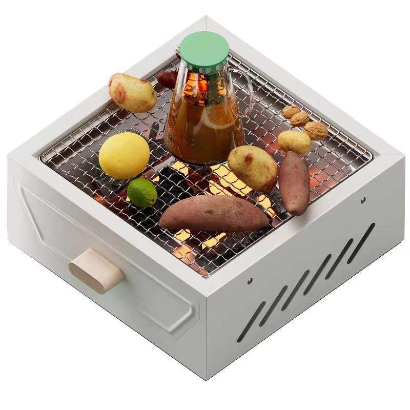 Camping Cooking Grill - Przenośny grill węglowy na kemping z