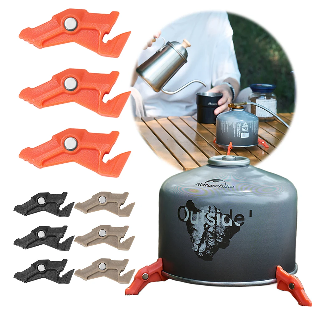 Cooking Outdoor Camping - Magnetyczny statyw Uchwyt zbiornika gazu Wielofunkcyjny