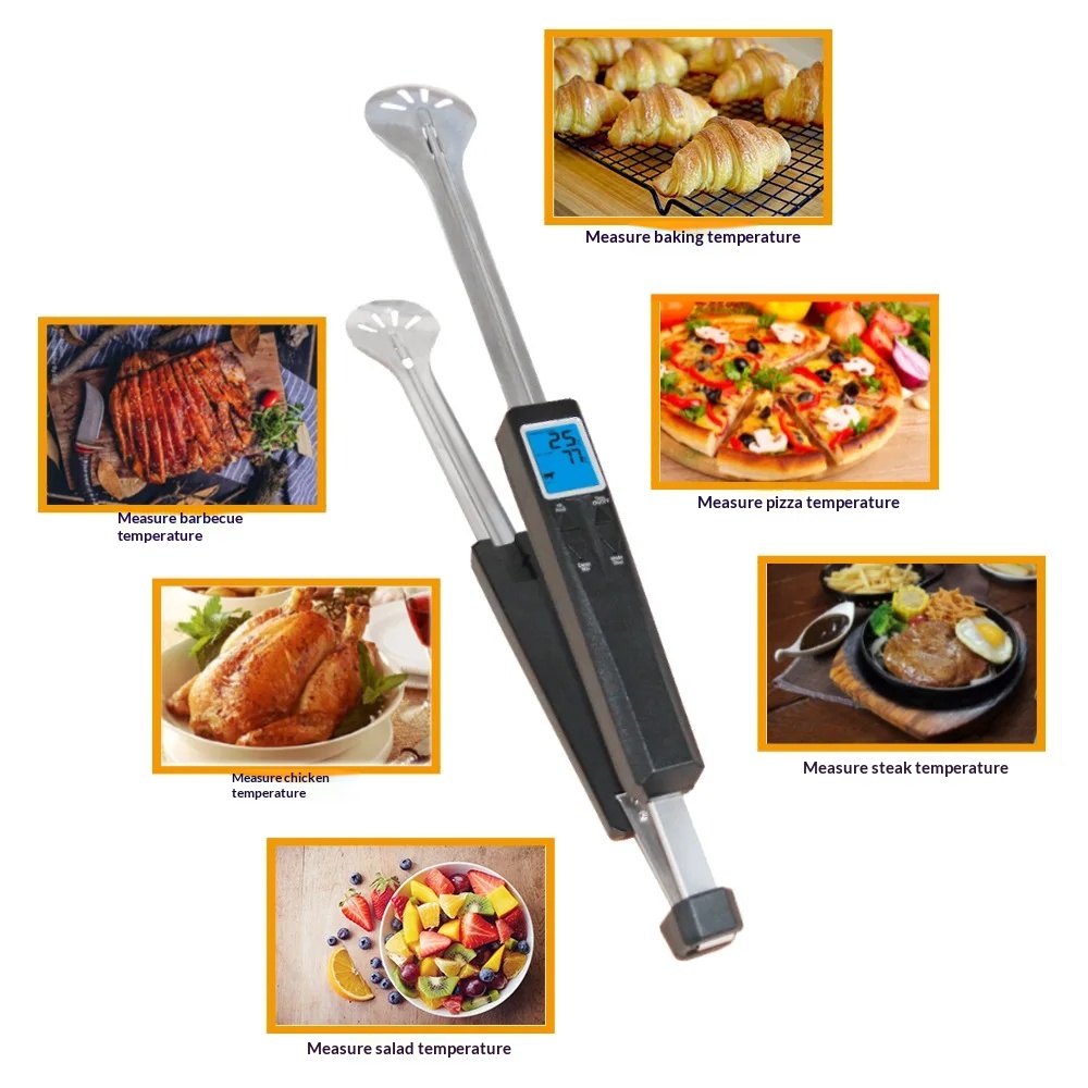 Meat Thermometer Camp - Termometr do mięsa z klemą, natychmiastowy,