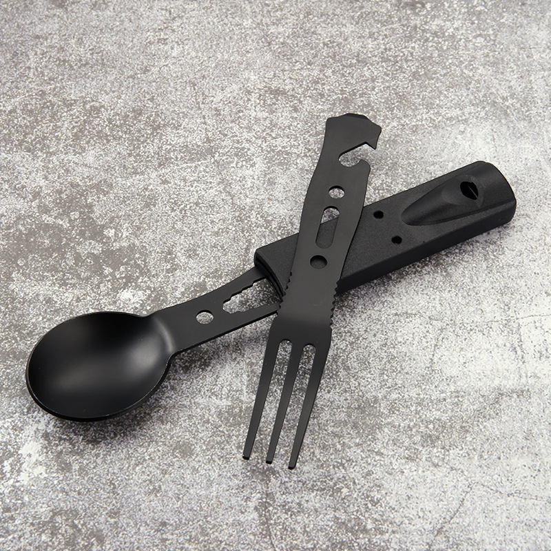 Zestaw sztućców kempingowych z – Camping Cooking Knife Set recenzja i cena
