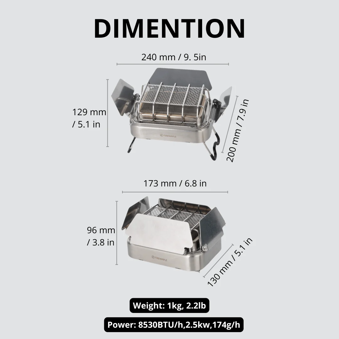 Fire-Maple Sunflower X gazowa  – Camping Cooking Gas Stove recenzja i cena