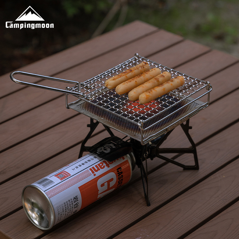 CAMPINGMOON Składana siatka do – Camping Cooking Meat recenzja i cena