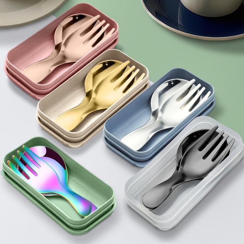 Przenośne sztućce ze stali nie – Camping Cooking And Eating Set recenzja i cena