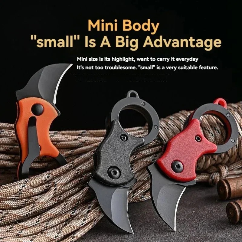 Mini brelok do kluczy z nożyki – Camping Cooking Knife recenzja i cena