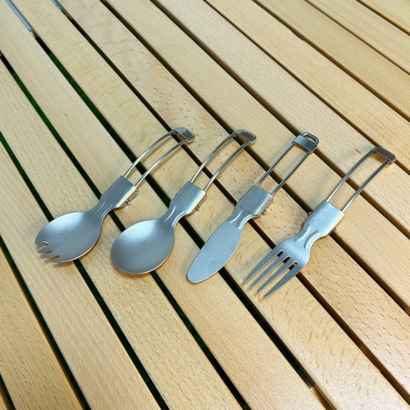Zestaw składanych łyżek i wide – Camping Cooking Knife Set recenzja i cena