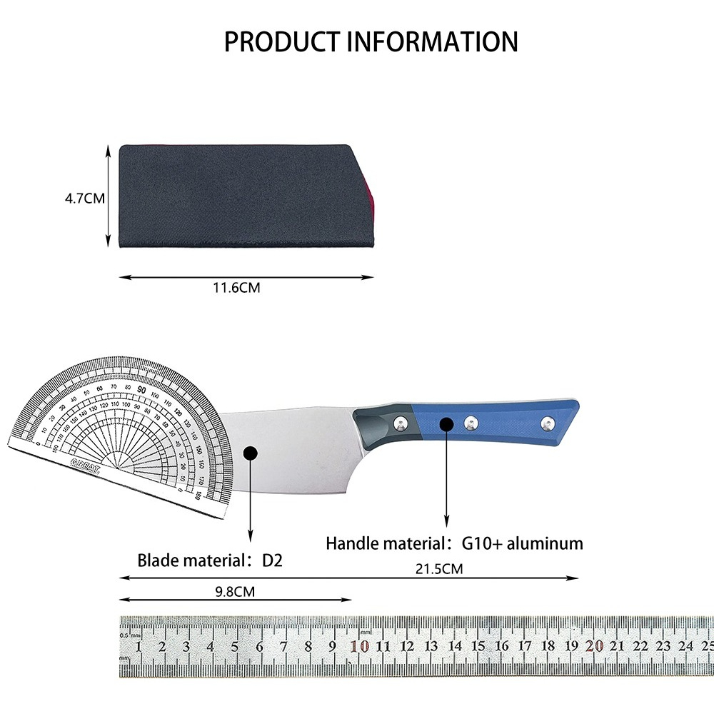 Nóż outdoorowy do wędrówek gór – Camping Cooking Knife recenzja i cena
