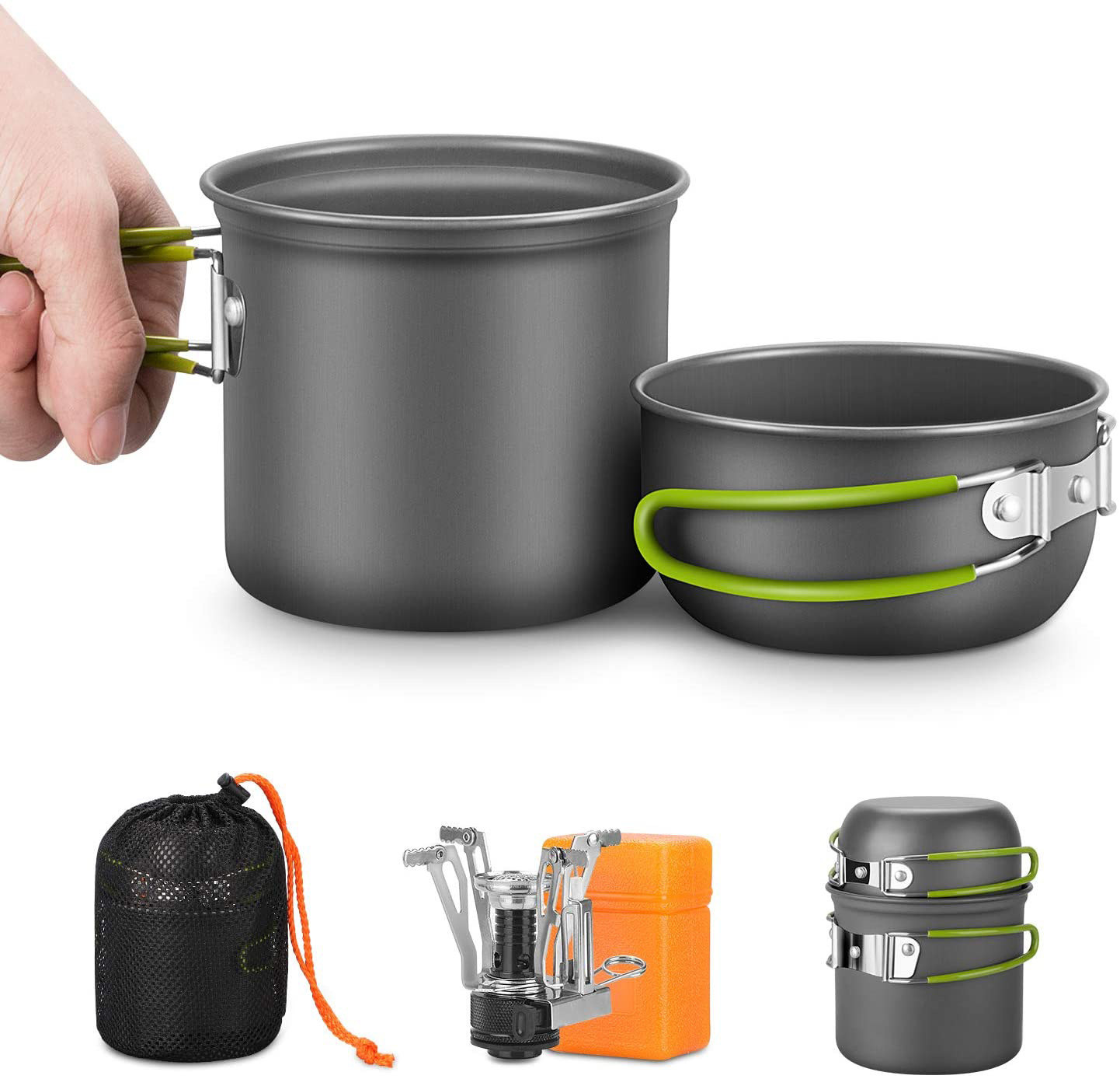 Zestaw naczyń kempingowych z k – Camping Cooking Knife Set recenzja i cena