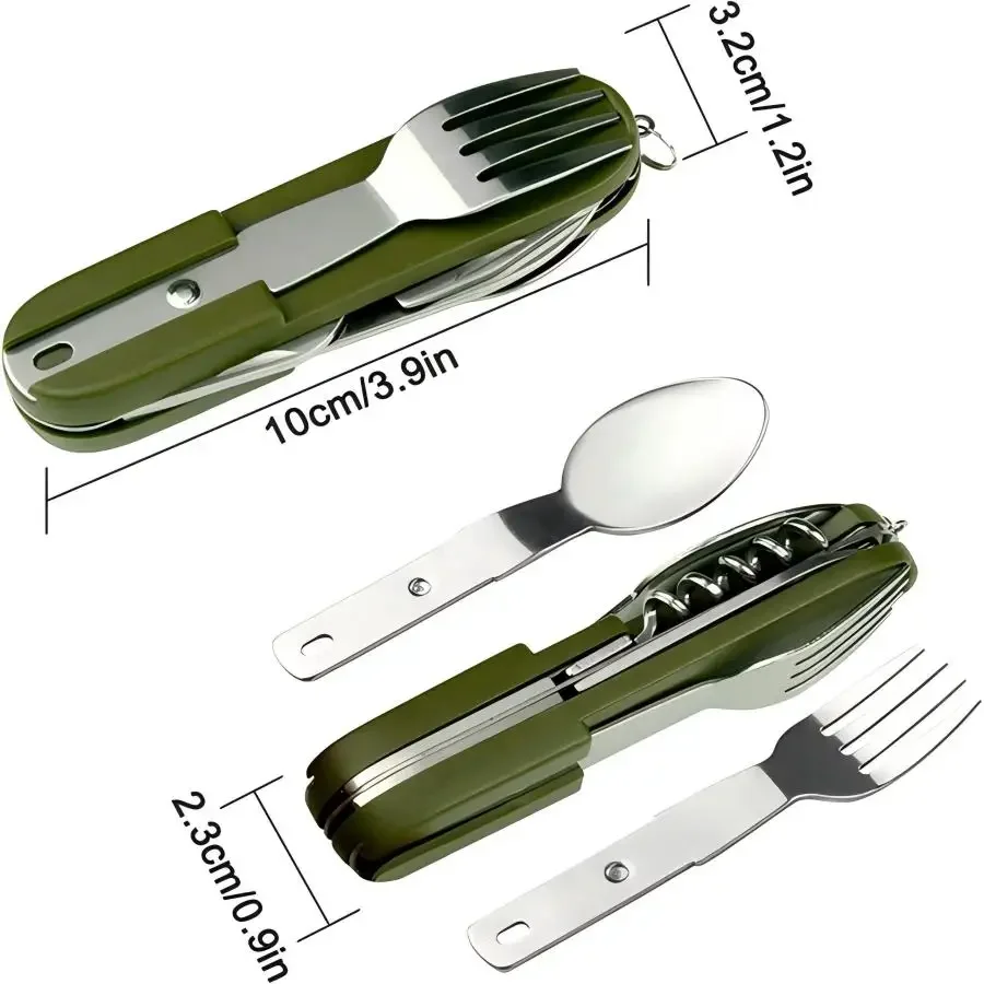 Zestaw Kempingowy 5-w-1 ze Sta – Camping Cooking Knife recenzja i cena