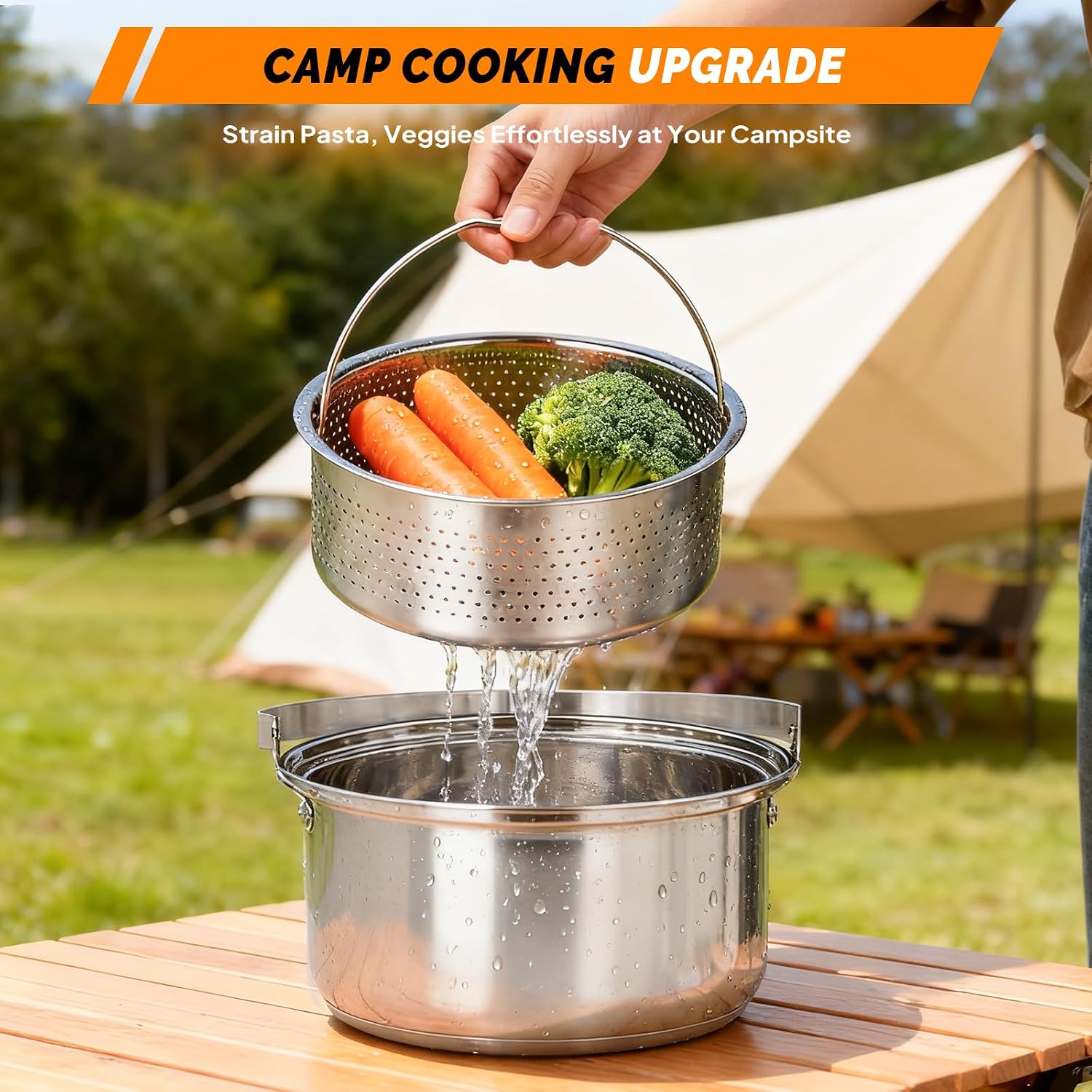 6-częściowy zestaw naczyń kuch – Camping Cooking Bag recenzja i cena