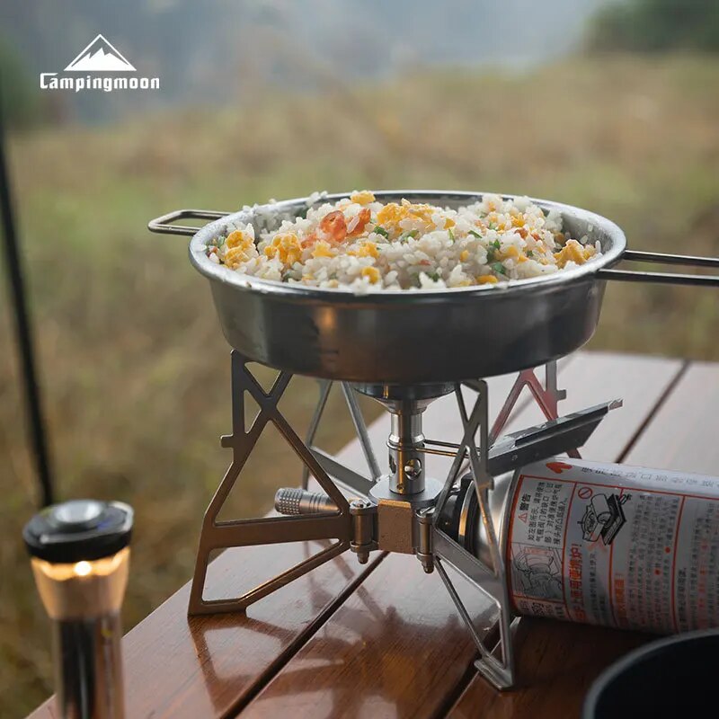 Kuchenka Gazowa CAMPINGMOON XD – Camping Cooking Gas Stove Portable Tool recenzja i cena
