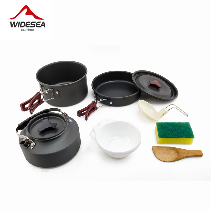 Zestaw garnków biwakowych na z – Camping Cooking And Eating Set recenzja i cena