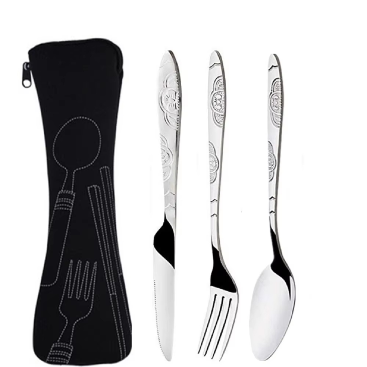 Zestaw piknikowy z naczyniami, – Camping Cooking Knife Set recenzja i cena