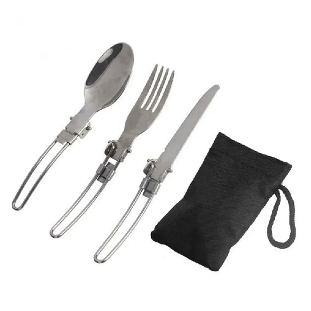 1 Zestaw Składane Sztućce Kemp – Camping Cooking Knife Set recenzja i cena