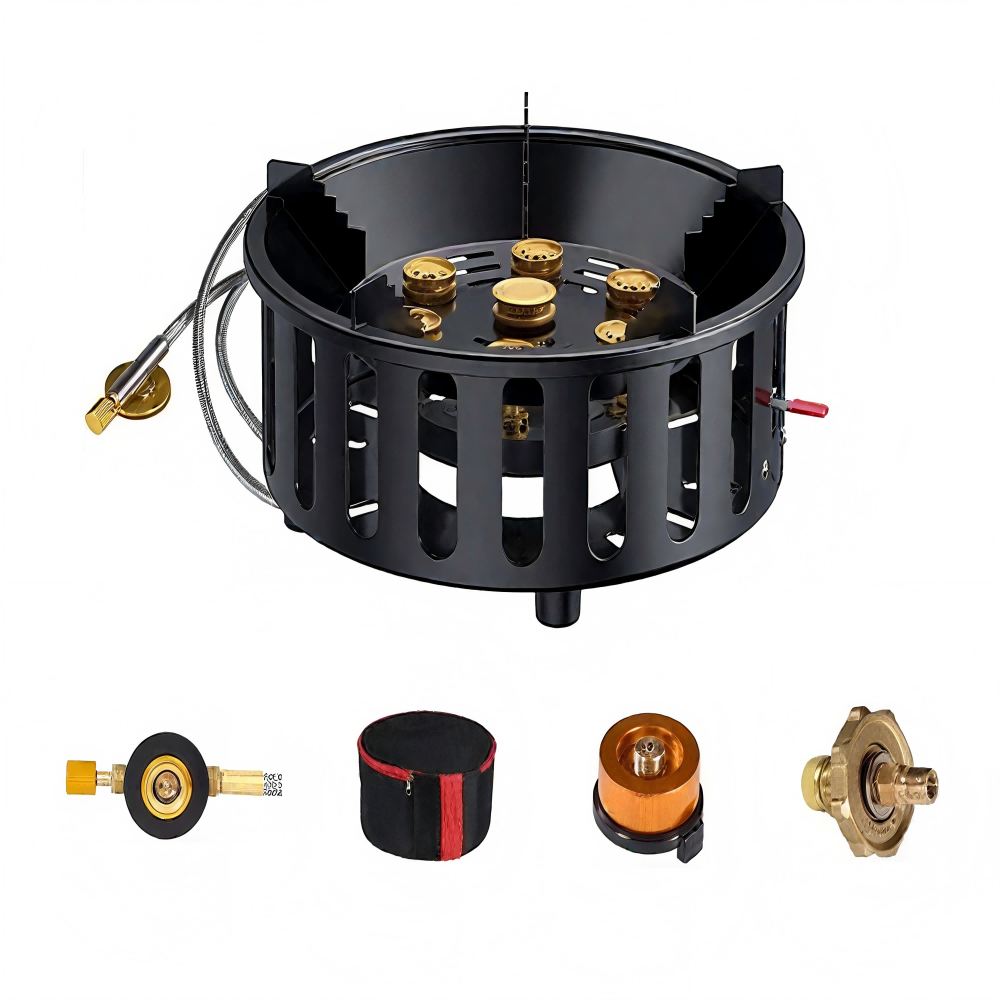 Wysokiej Mocy 7-Żyłowy Przenoś – Camping Cooking Gas Stove recenzja i cena