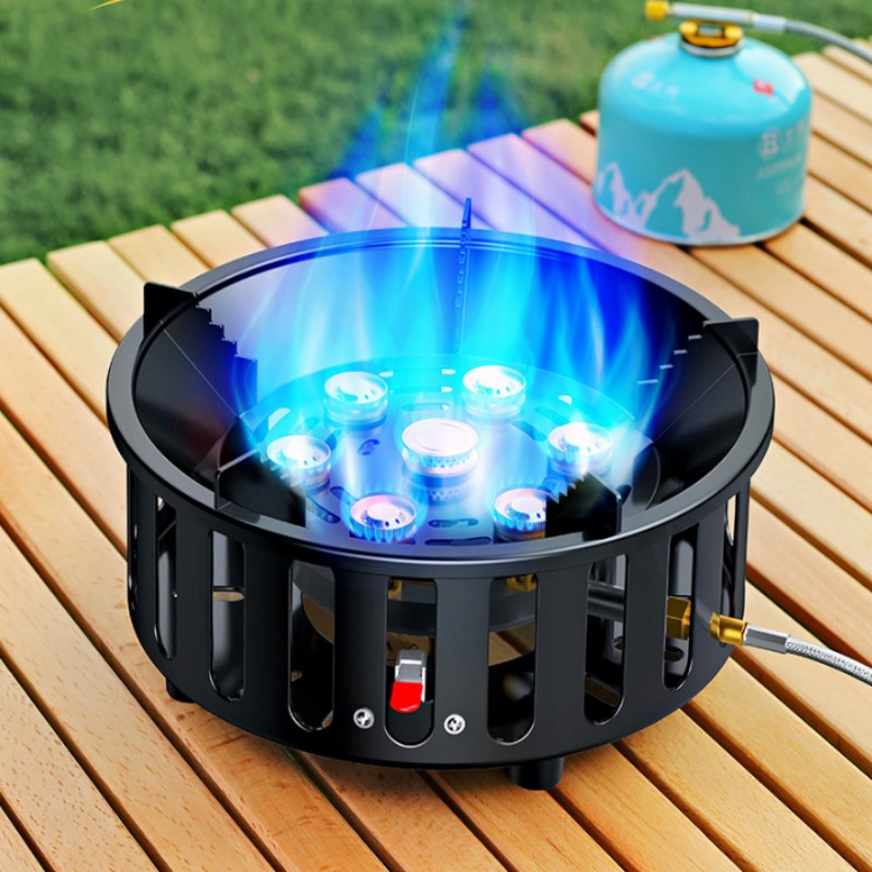 Wysokiej Mocy 7-Żyłowy Przenoś – Camping Cooking Gas Stove recenzja i cena