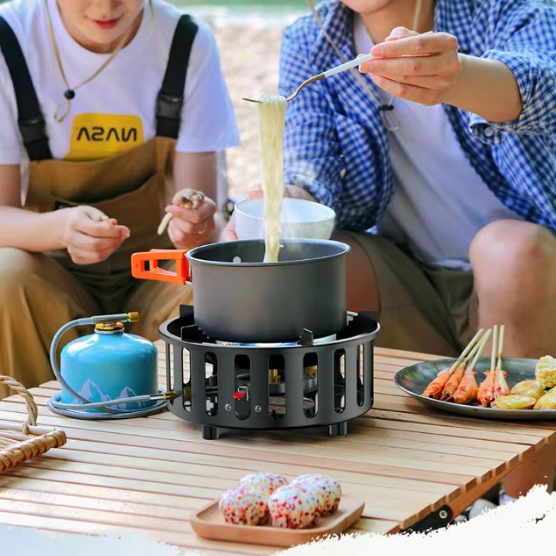 Wysokiej Mocy 7-Żyłowy Przenoś – Camping Cooking Gas Stove recenzja i cena