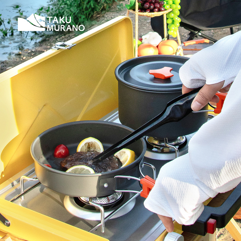 Zestaw naczyń kuchennych do bi – Camping Cooking Backpack recenzja i cena