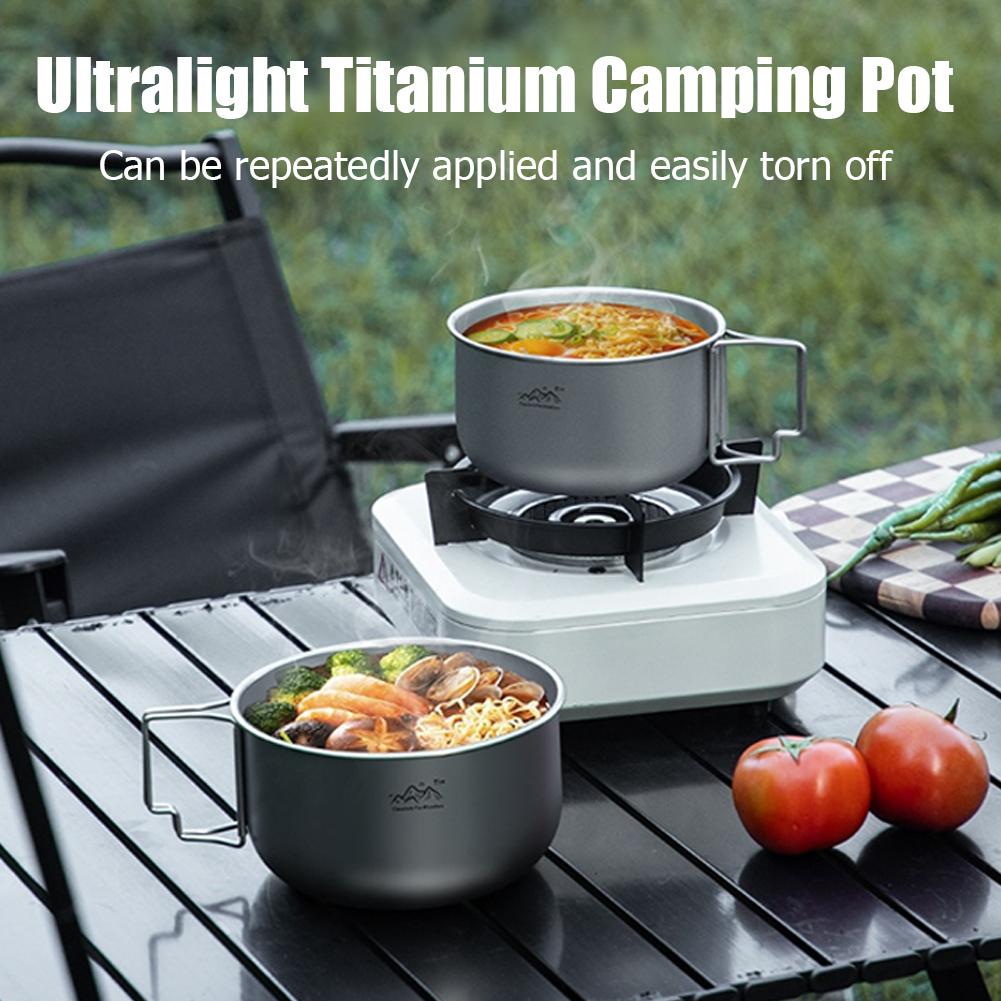 Ultralekkie tytanowe naczynia  – Camping Cooking Backpack recenzja i cena