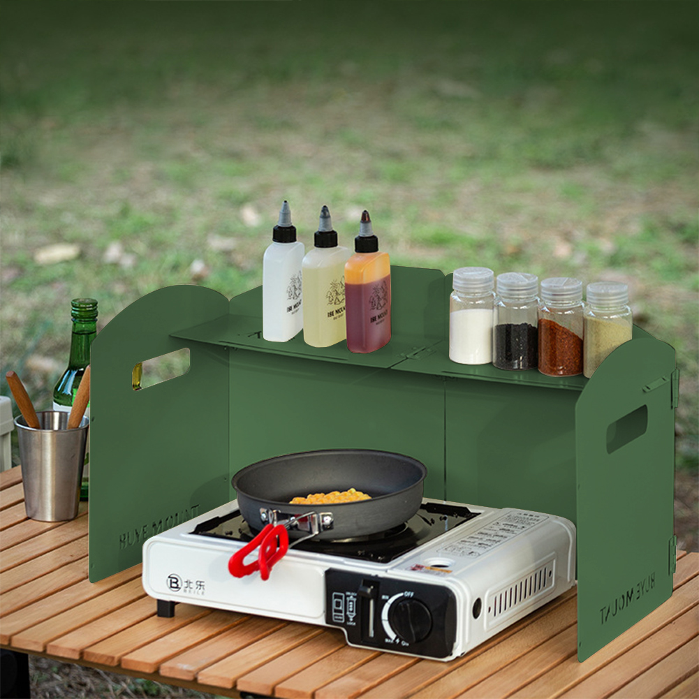 Składana Osłona Przeciwwietrzn – Camping Cooking Windscreen recenzja i cena