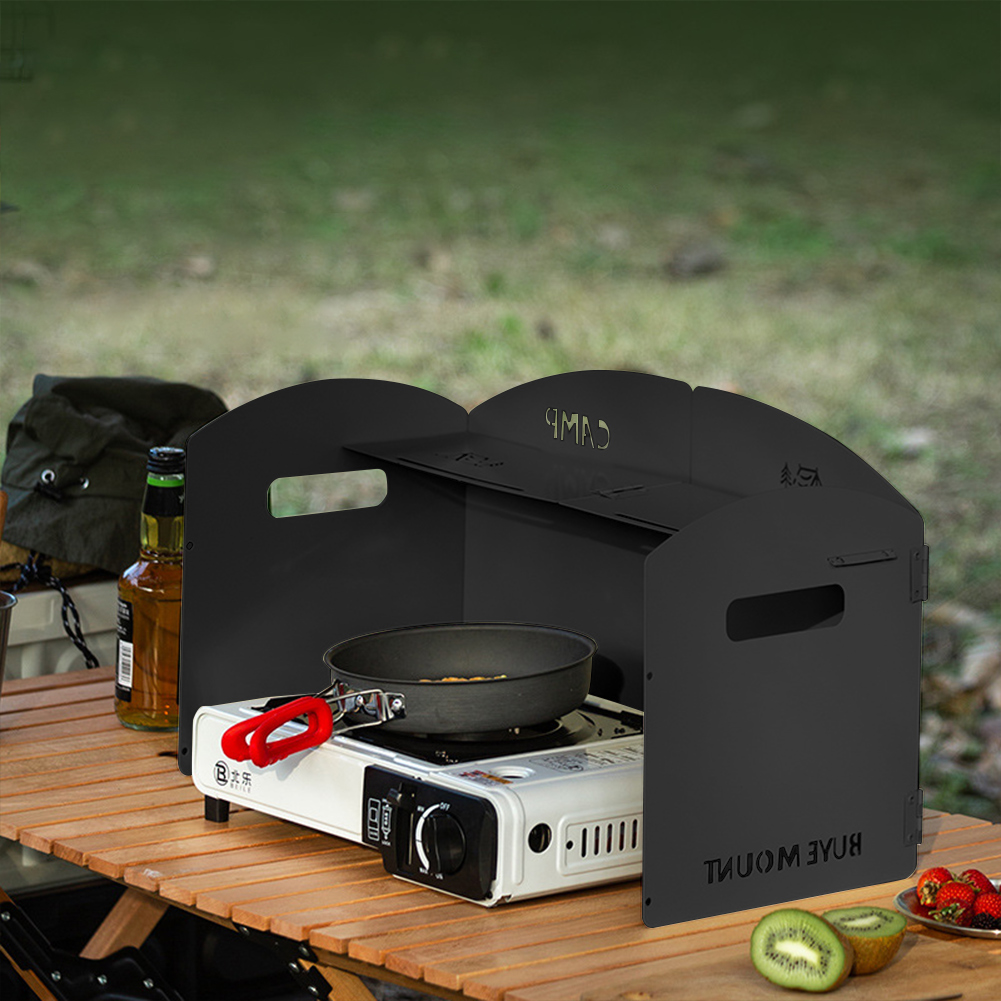 Składana Osłona Przeciwwietrzn – Camping Cooking Windscreen recenzja i cena