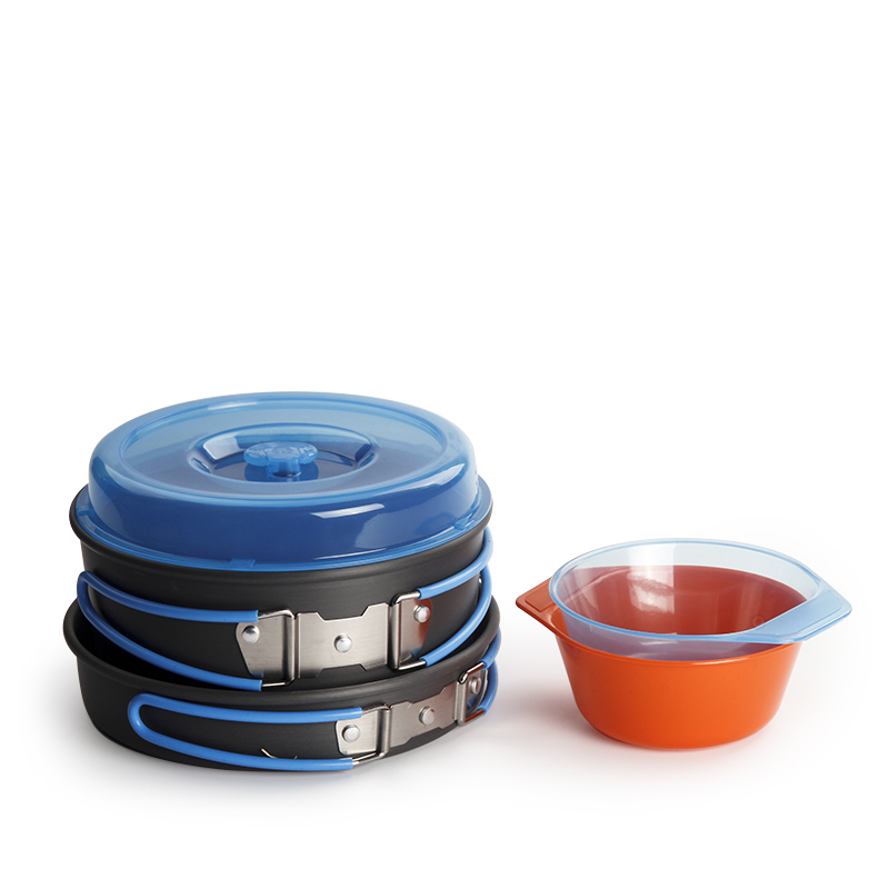 Naczynia kempingowe Zestaw gar – Camping Cooking Backpack recenzja i cena