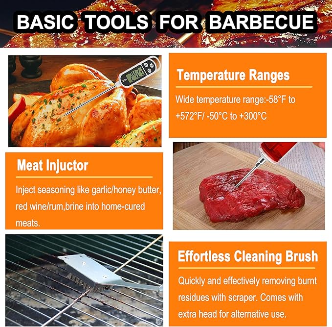 24-częściowy zestaw wytrzymały – Meat Thermometer Camp recenzja i cena