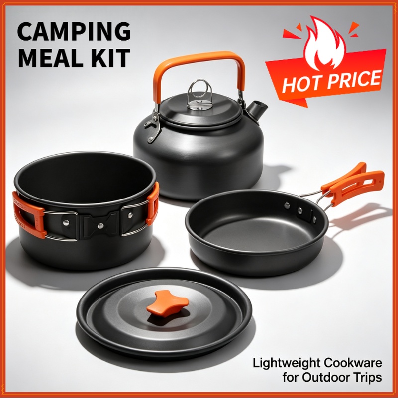 Zestaw do gotowania na kemping – Camping Cooking Backpack recenzja i cena