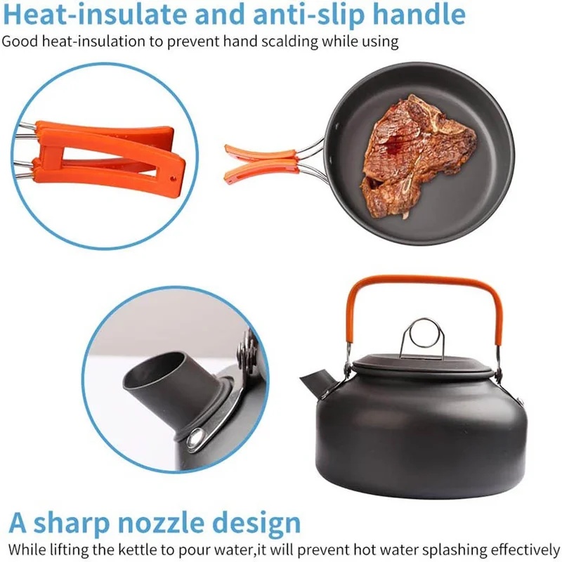 Zestaw do gotowania na kemping – Camping Cooking Backpack recenzja i cena