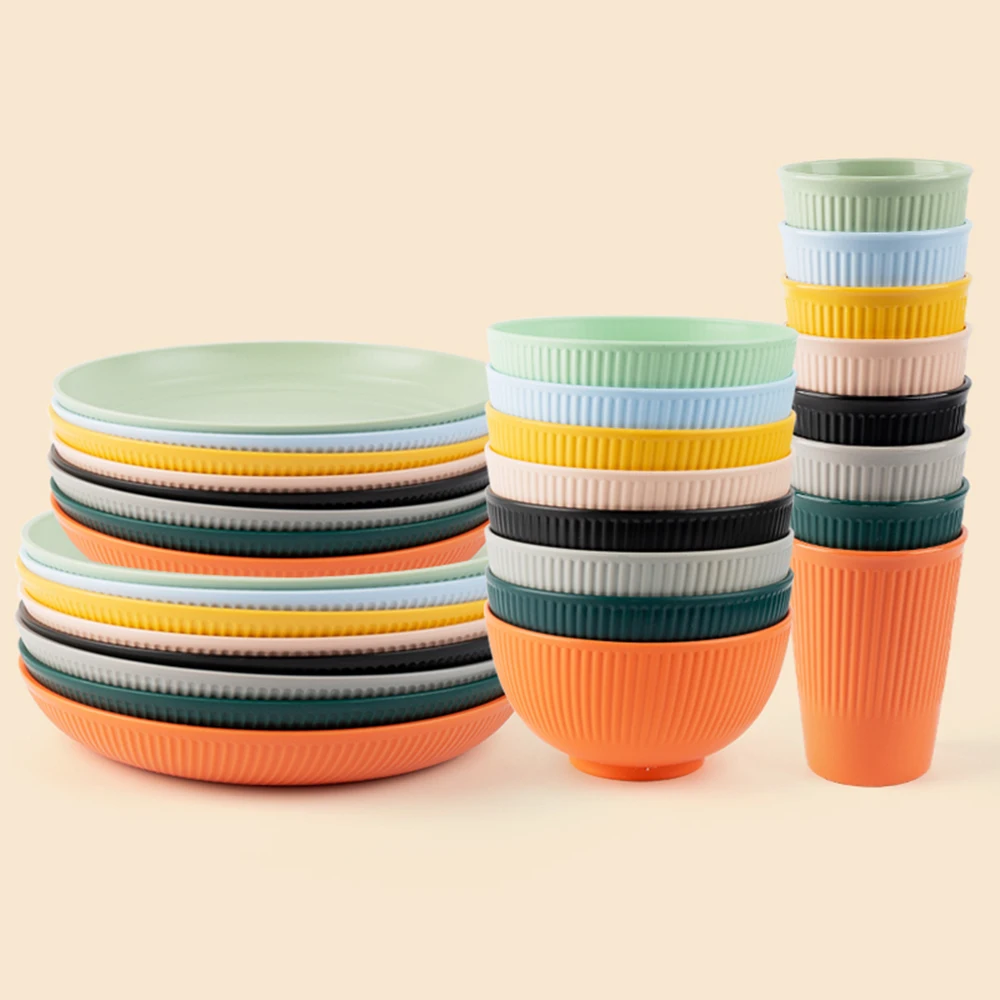 Zestaw sztućców ze słomy pszen – Camping Cooking And Eating Set recenzja i cena